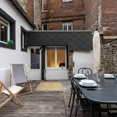 Le Jardin Suspendu - Terrace Garden-4p -center Daire