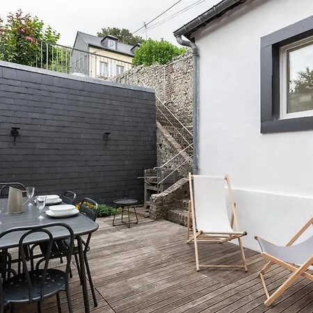Le Jardin Suspendu - Terrace Garden-4p -center * Honfleur